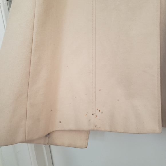 Club Monaco Moleskin Caron Trench Coat -size xs - Picture 10 of 16